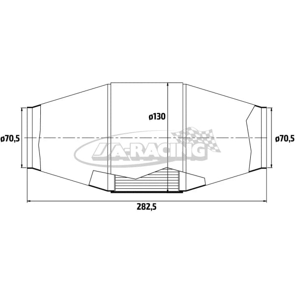 90950183 HJS Universal Tuning Katalysator
