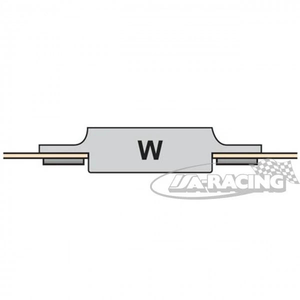 Cerametallic 4-Flügel 8-Nieten Ø184mm, Set mit 1 Scheibe