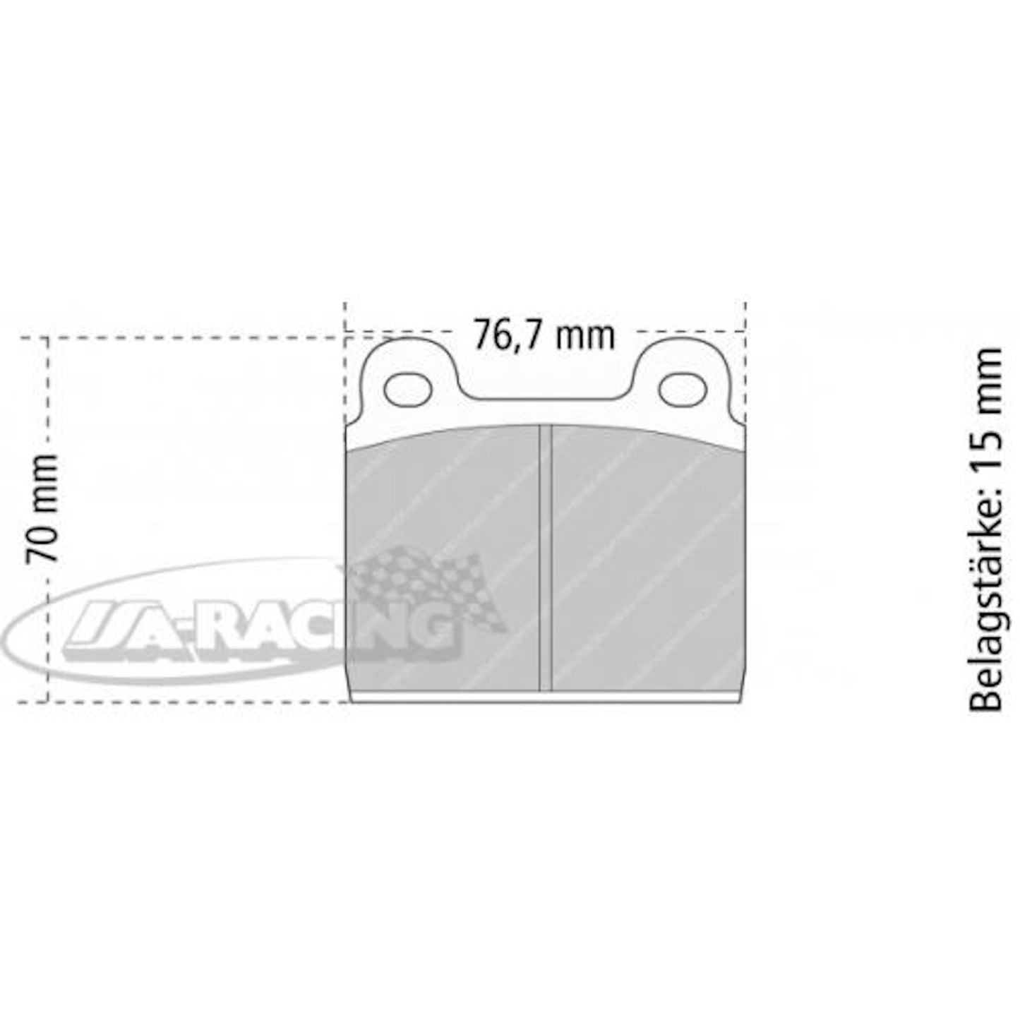 FCP11 Ferodo Bremsbelag