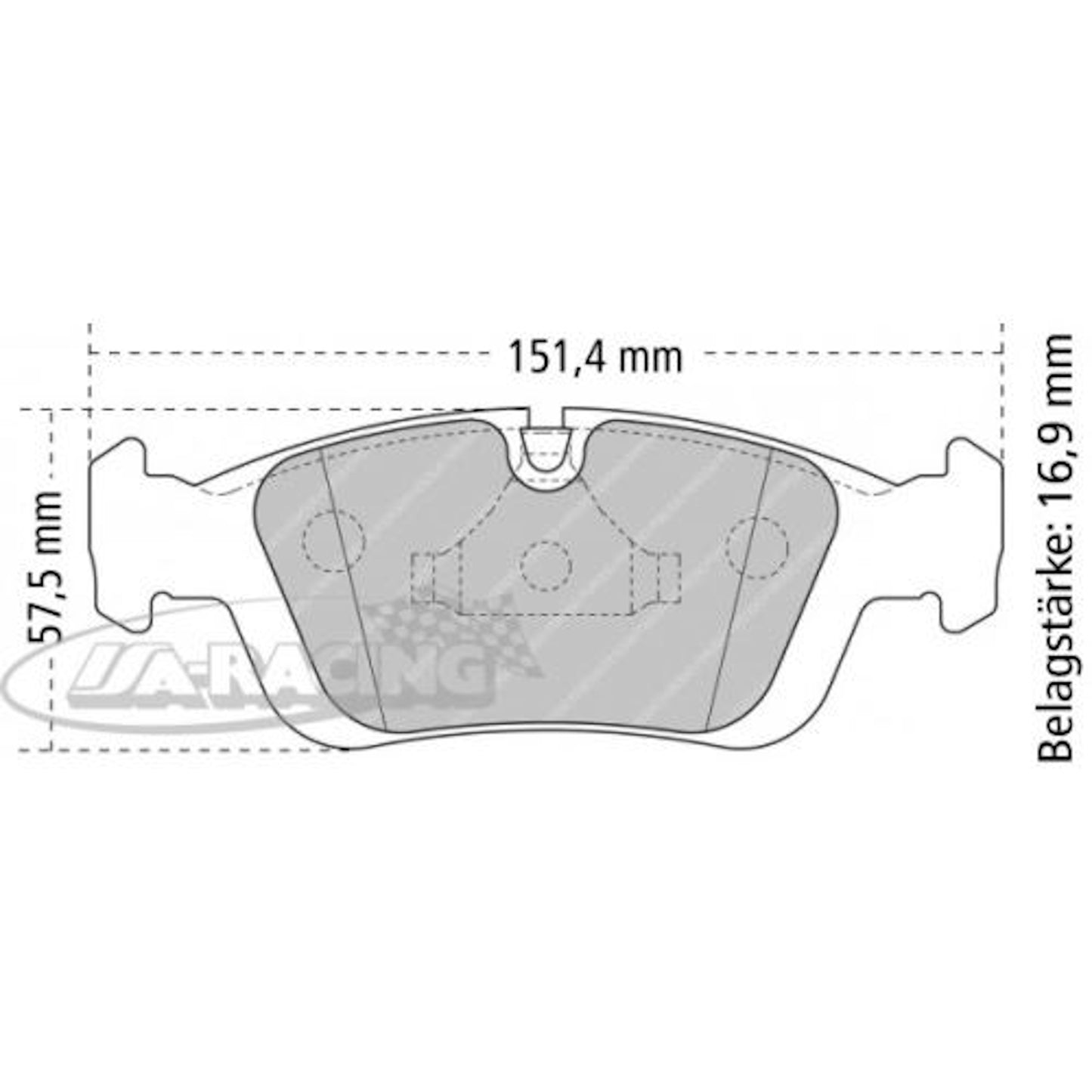 FCP1300 Ferodo Bremsbelag