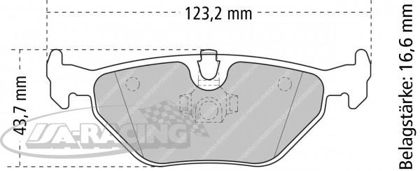 FDS1301 Ferodo Bremsbelag