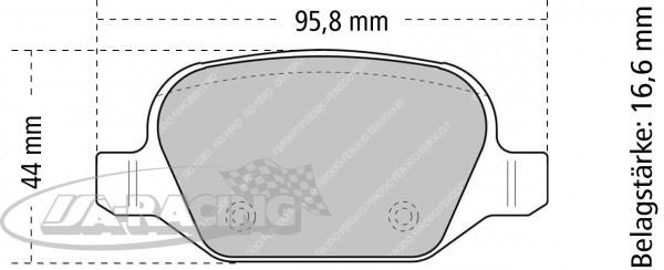 FDS1349 Ferodo Bremsbelag