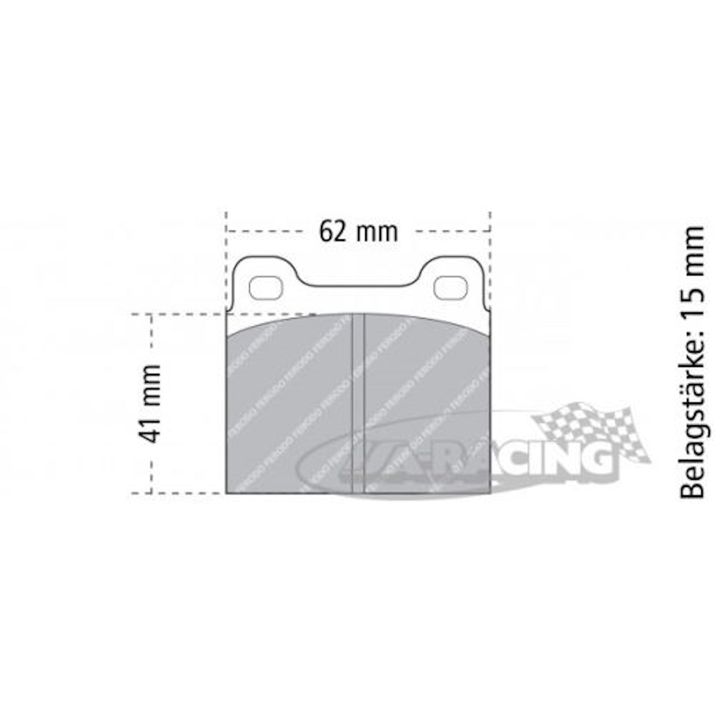 FCP2 Ferodo Bremsbelag