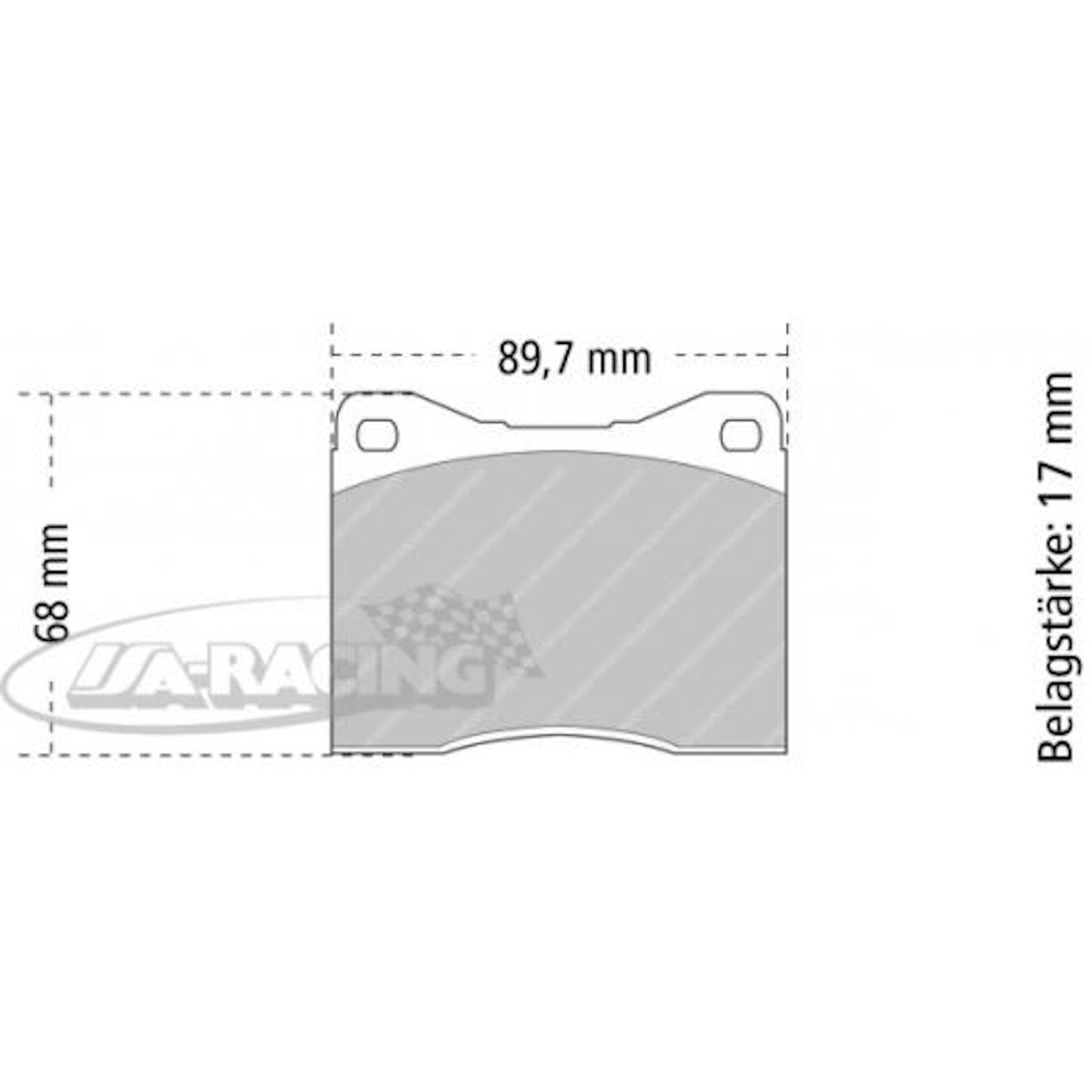 FCP399 Ferodo Bremsbelag