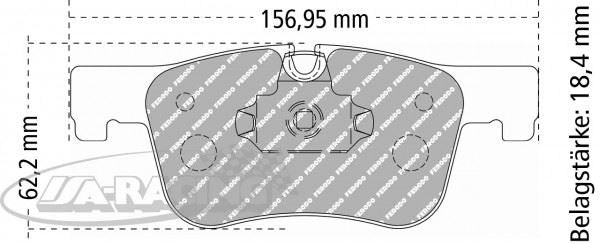 FDS4489 Ferodo Bremsbelag