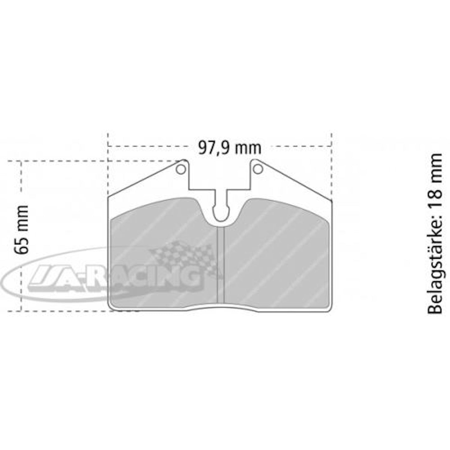 FCP451 Ferodo Bremsbelag