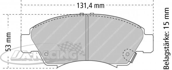 FDS777 Ferodo Bremsbelag