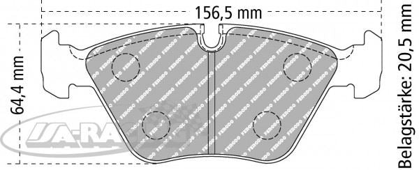 FDS779 Ferodo Bremsbelag