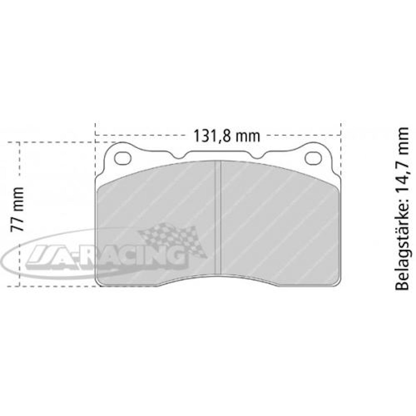 FRP3067 Ferodo Bremsbelag