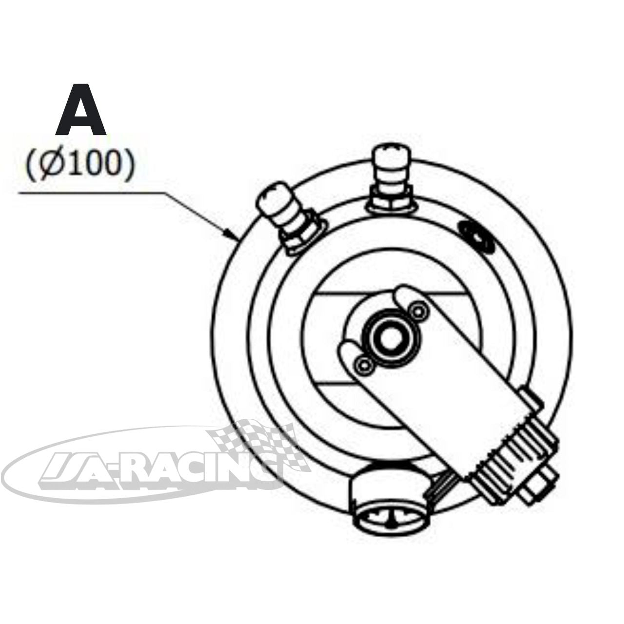 ZERO 175 COLDFIRE/MONNEX, 1- Kammer Aluminiumbehälter mit FIA homologation