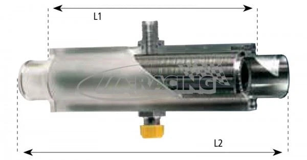 Laminova Wärmetauscher C43, 185mm lang