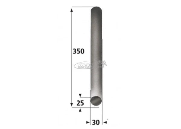 OMP Lenkrad Velocita, Ø 350mm, Glattleder