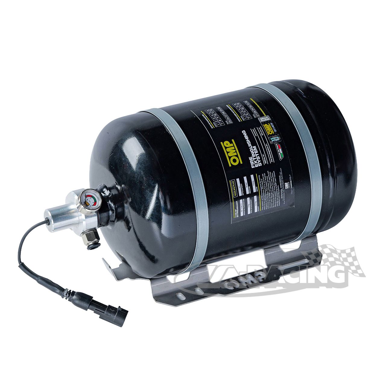 OMP Feuerlöschanlage, FIA homolog. elektrische Betätigung, 3kg