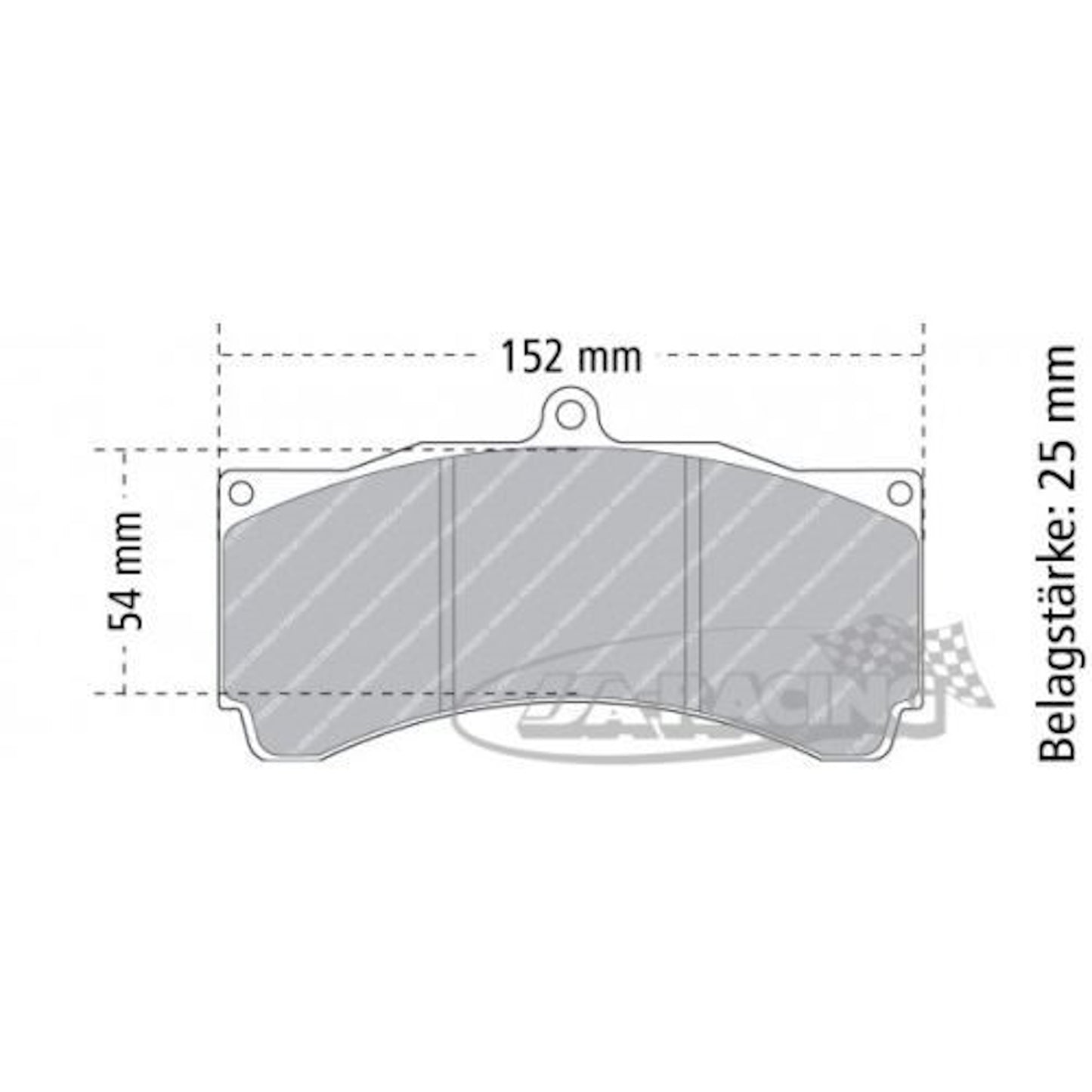 P7790 PFC Bremsbelag