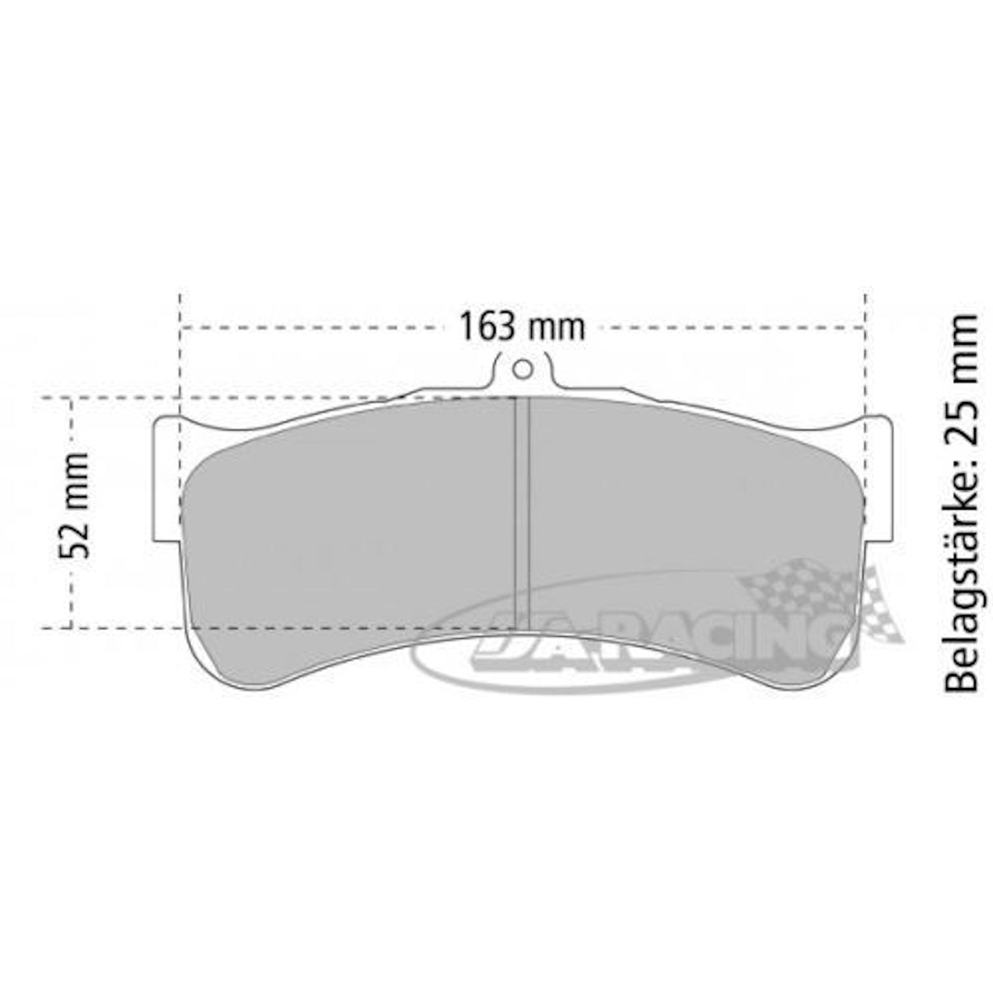 P7797 PFC Bremsbelag
