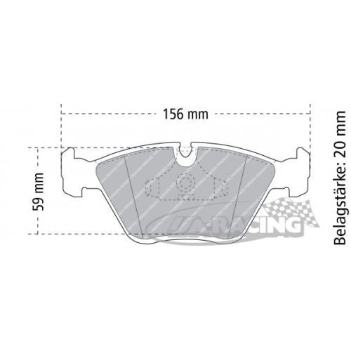 P0394 PFC Bremsbelag