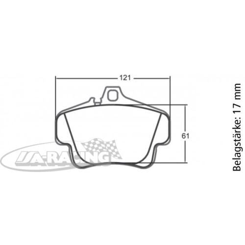 P0776 PFC Bremsbelag