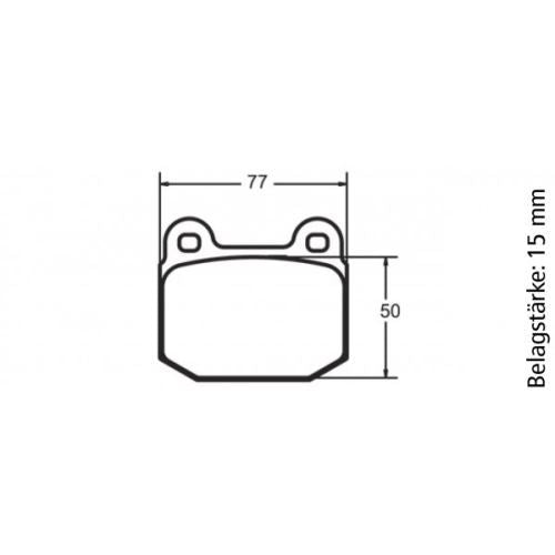 P7824 PFC Bremsbelag