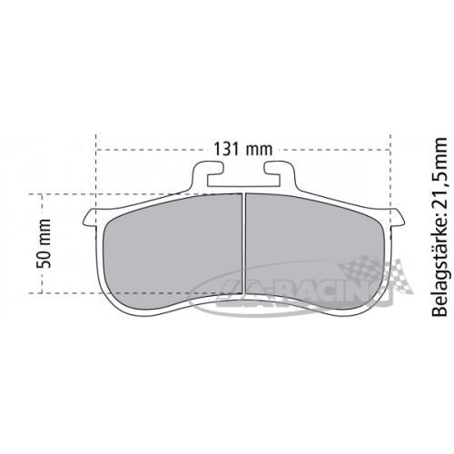 P7852 PFC Bremsbelag