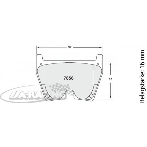 P7856 PFC Bremsbelag