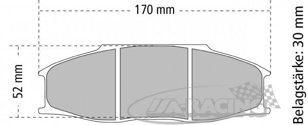 P7953 PFC Bremsbelag