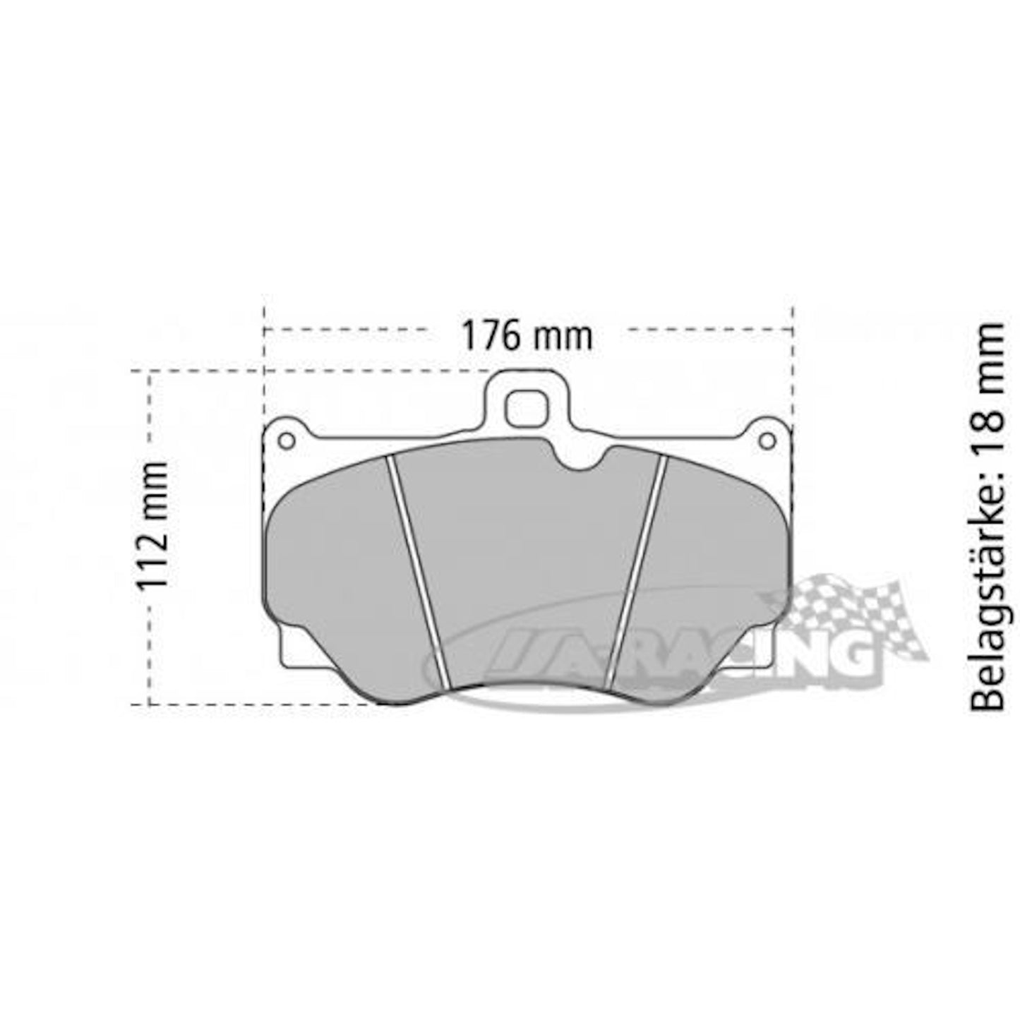 U8011 Pagid Bremsbelag