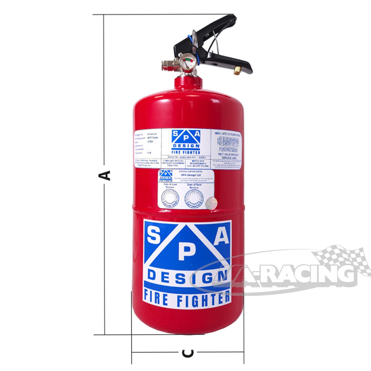 SPA FireFighter 4,0 Liter, mechanisch