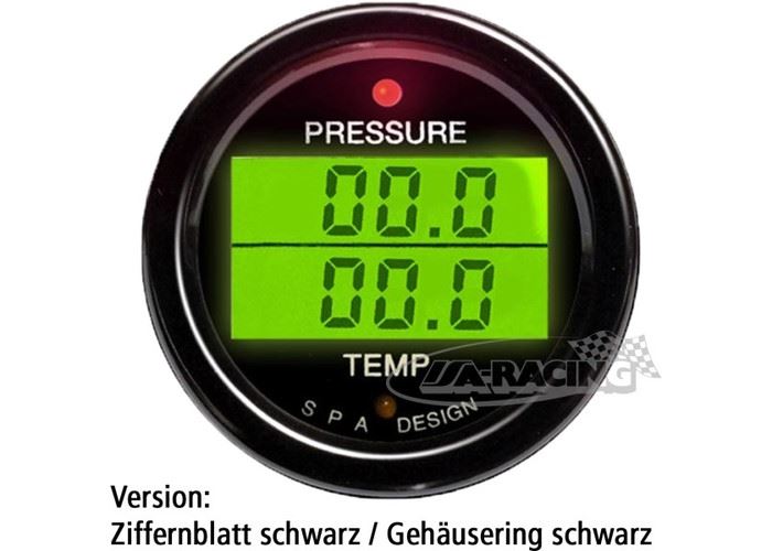Doppelinstrument Druck/Temperatur