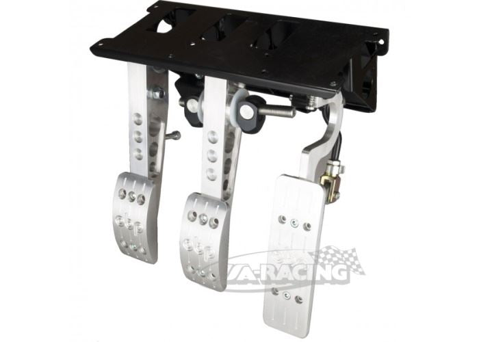 OBP Pro Race V2, 3 Pedale hängend für Kupplung, Bremse und Gas, Zylinder zur Spritzwand