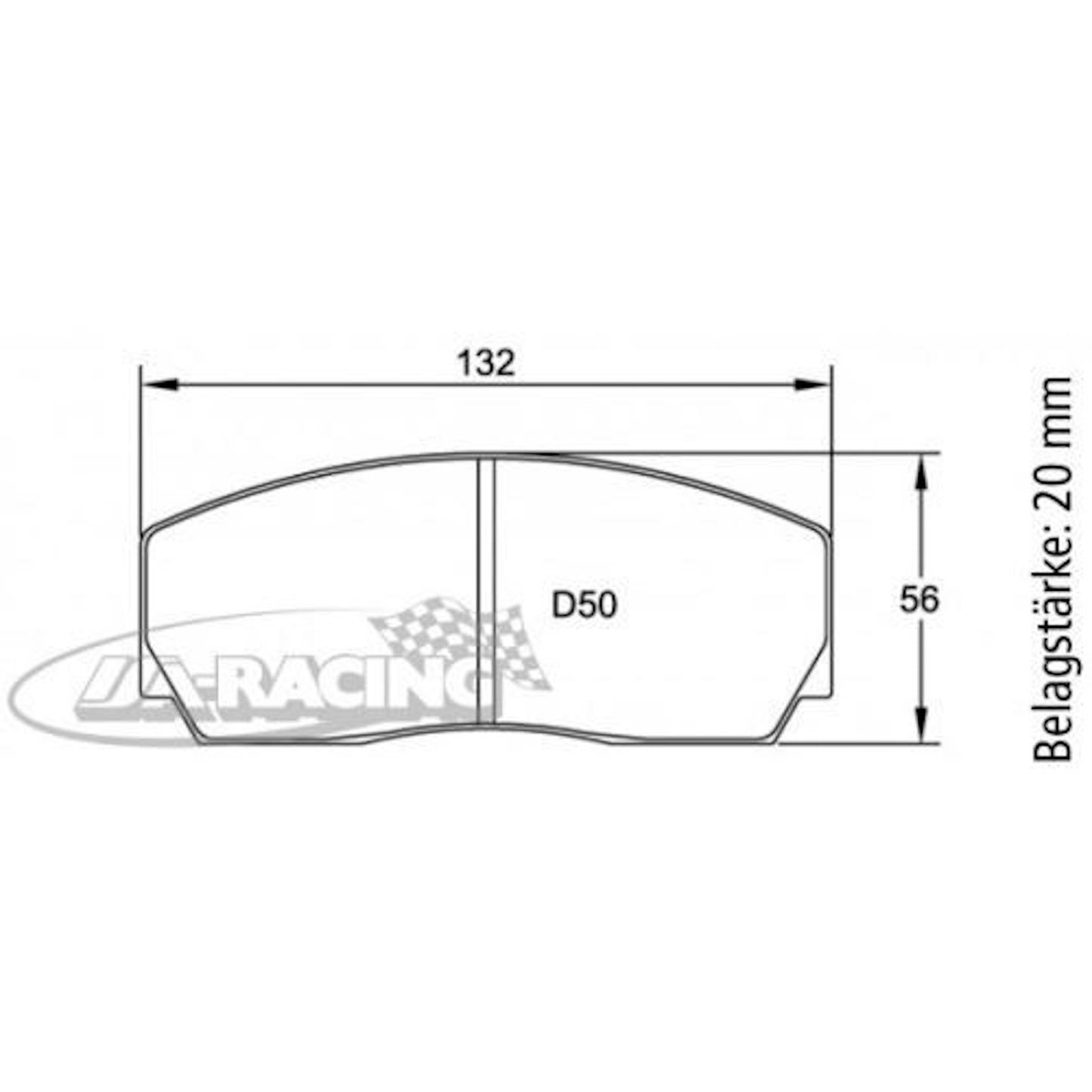 U1270 Pagid Bremsbelag