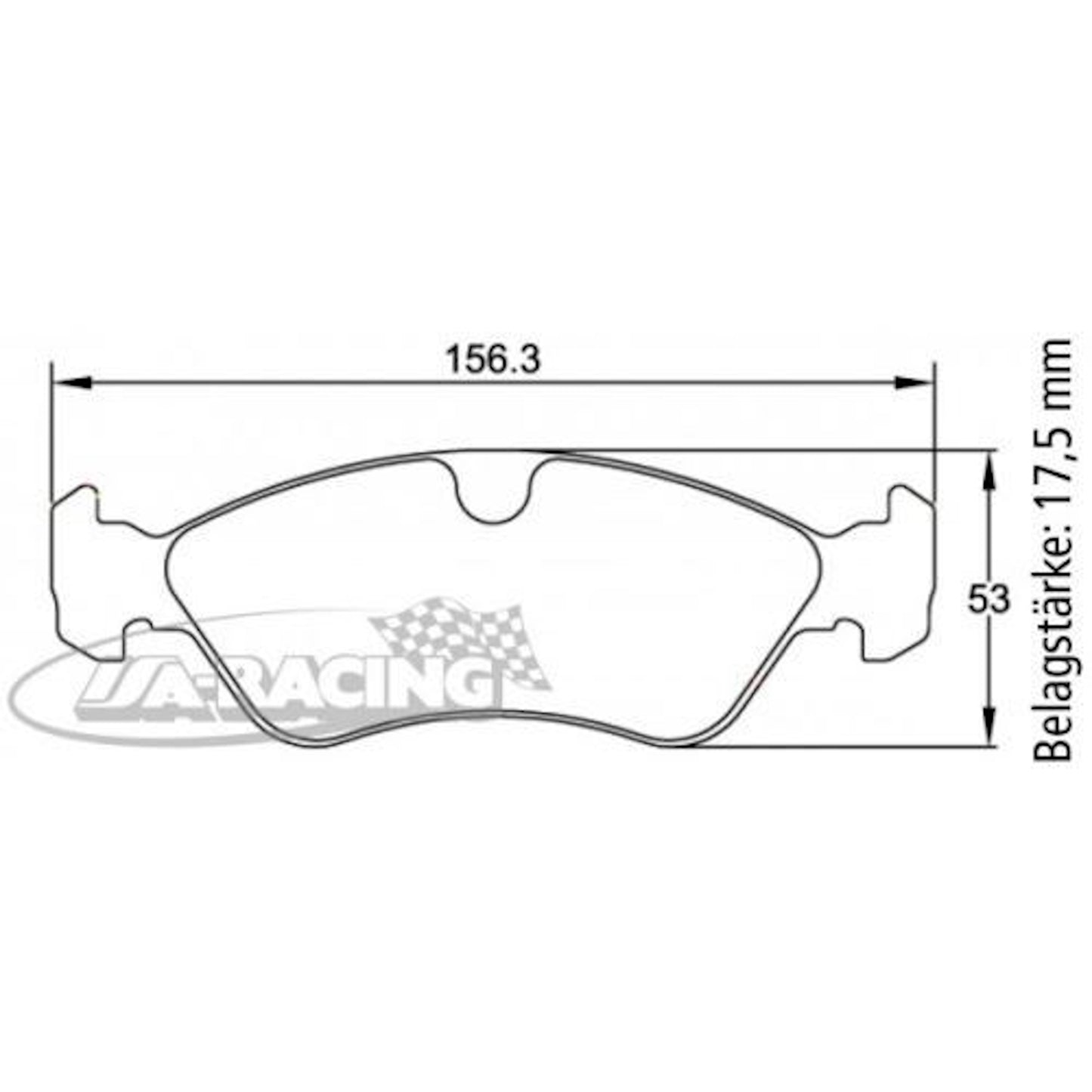 U1288 Pagid Bremsbelag