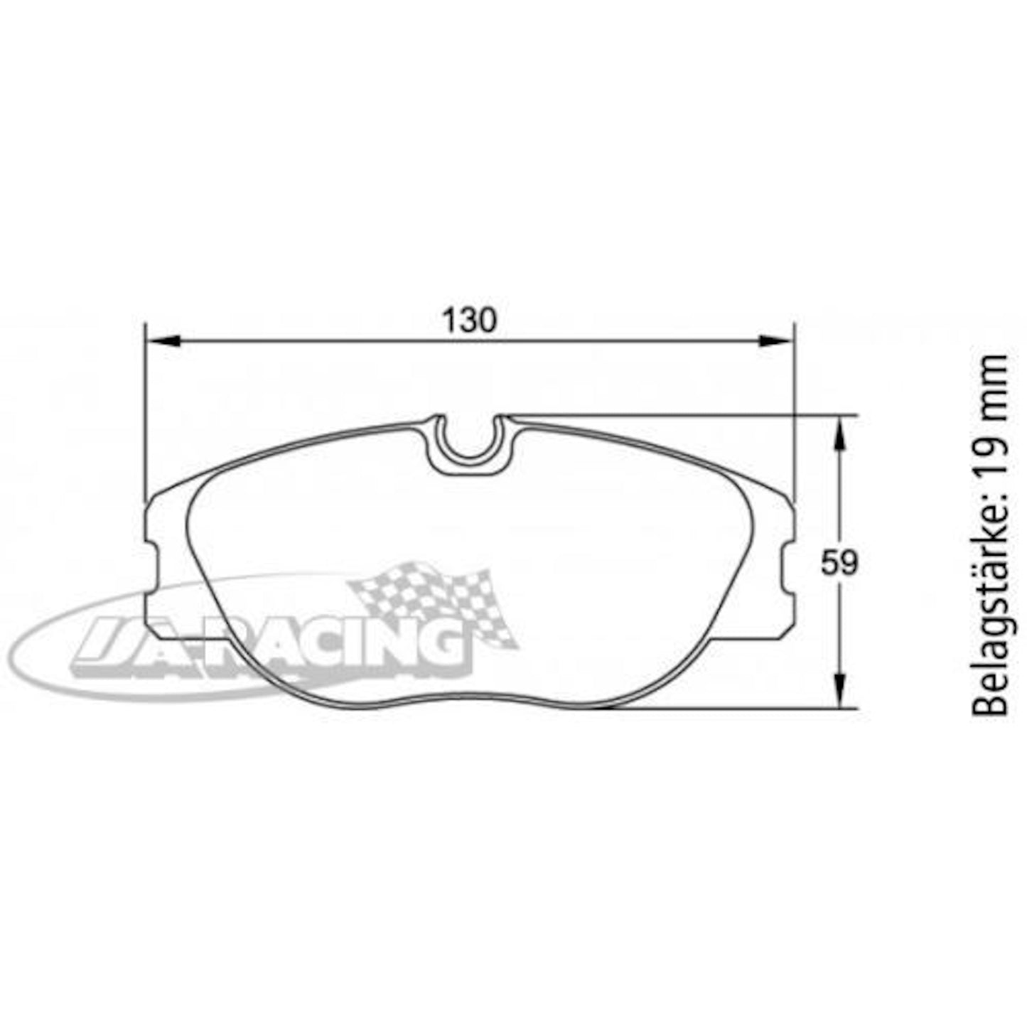 U1702 Pagid Bremsbelag