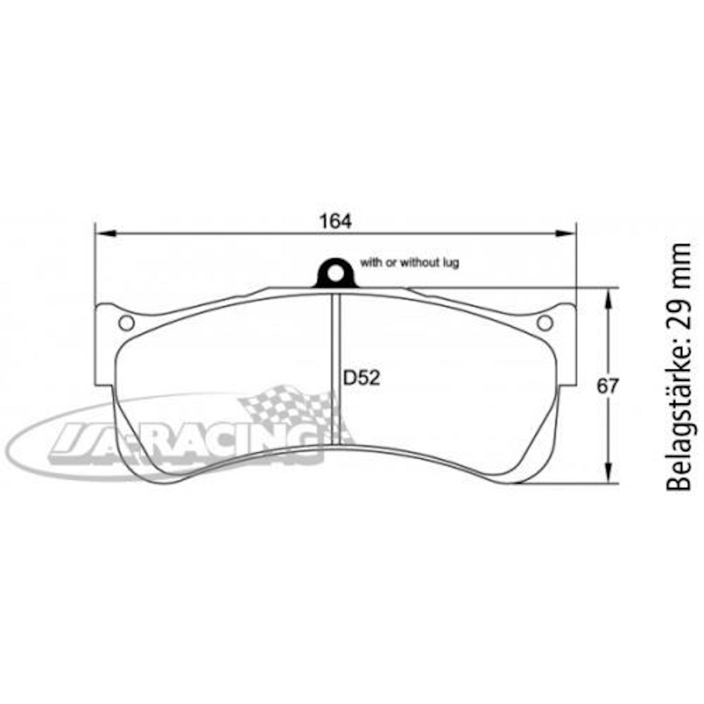 U2488 Pagid Bremsbelag