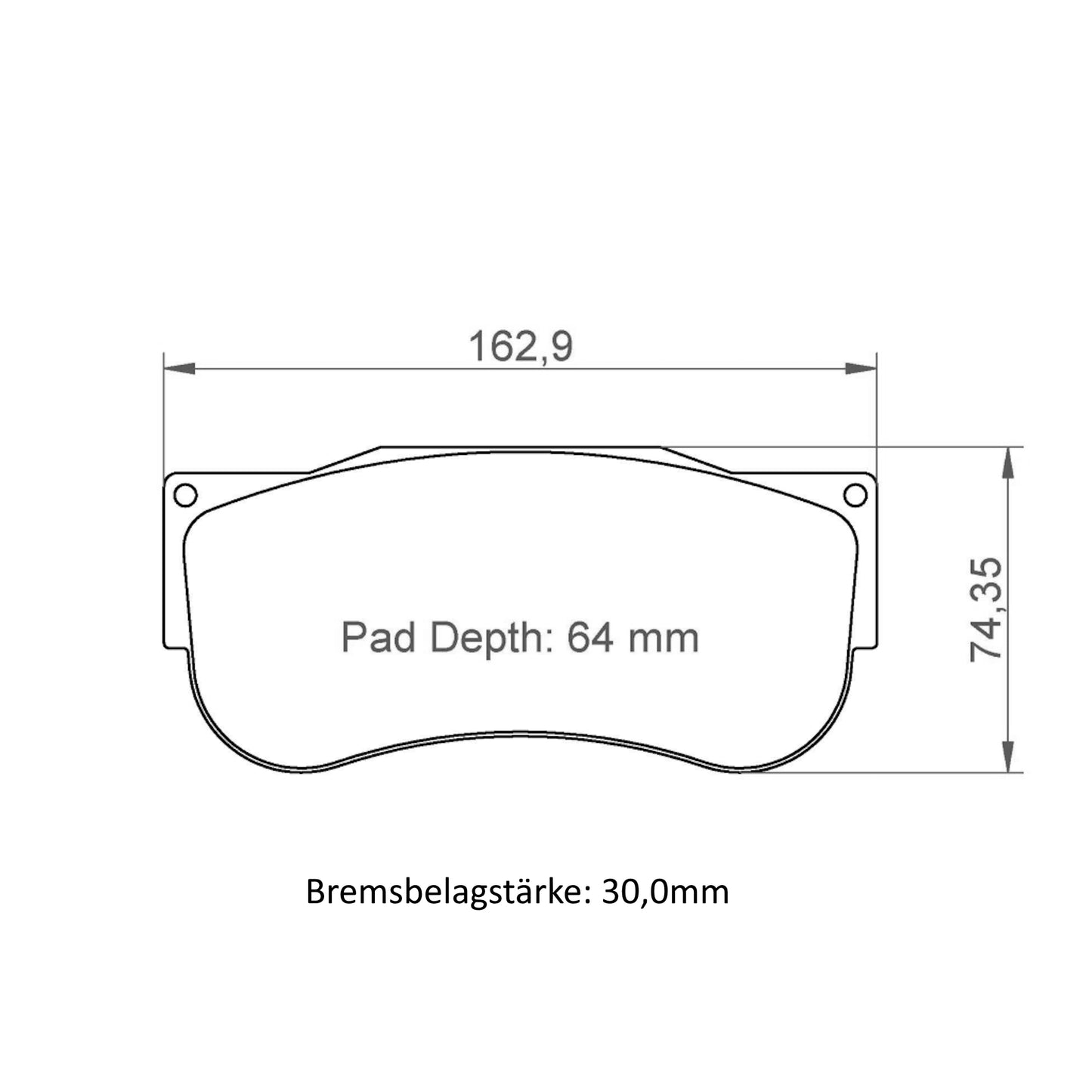 U2566 Pagid Bremsbelag