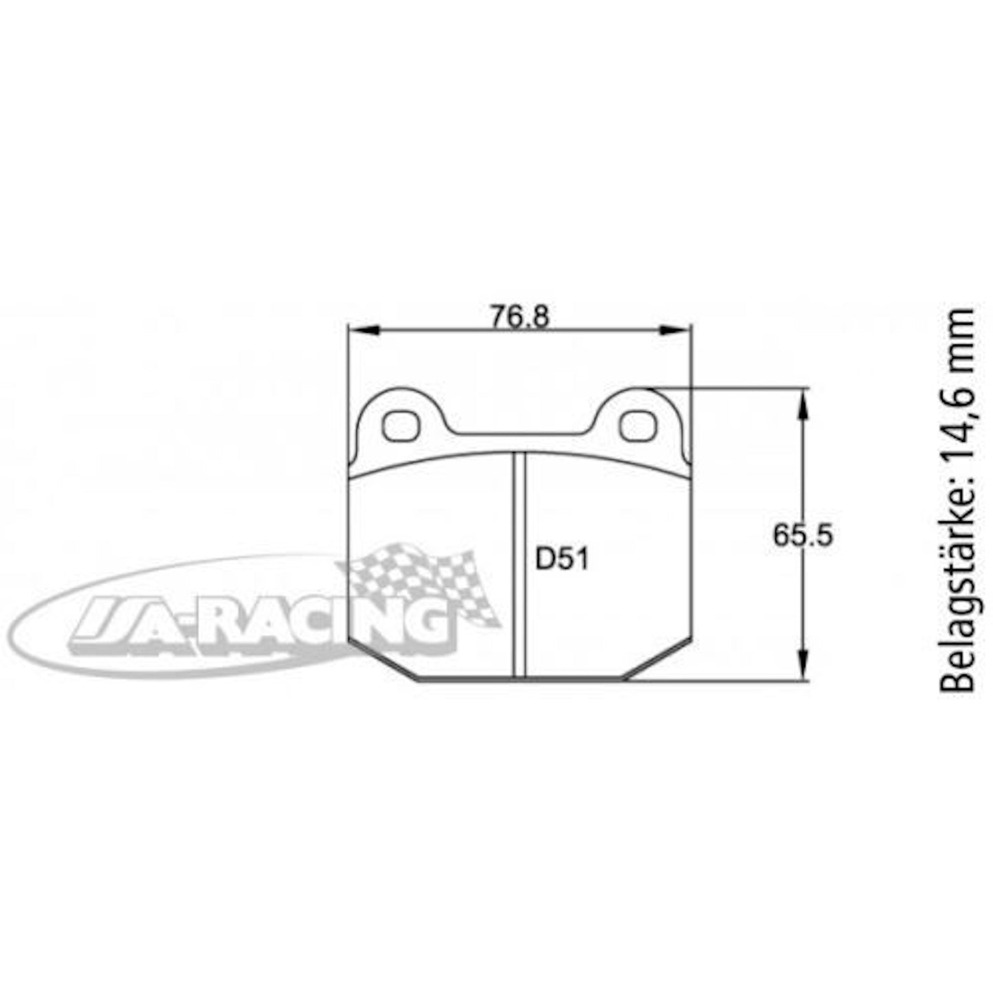 U2593 Pagid Bremsbelag