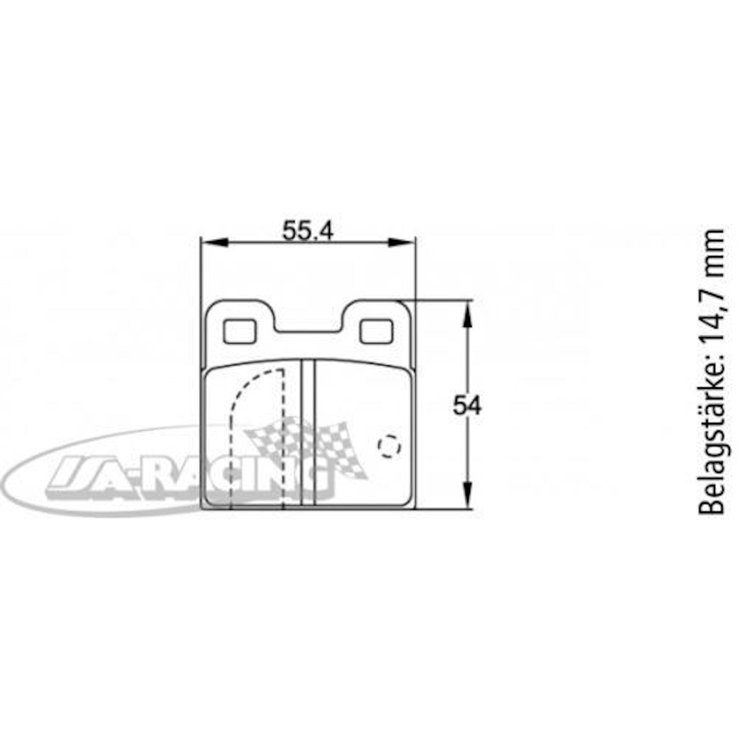 U4122 Pagid Bremsbelag