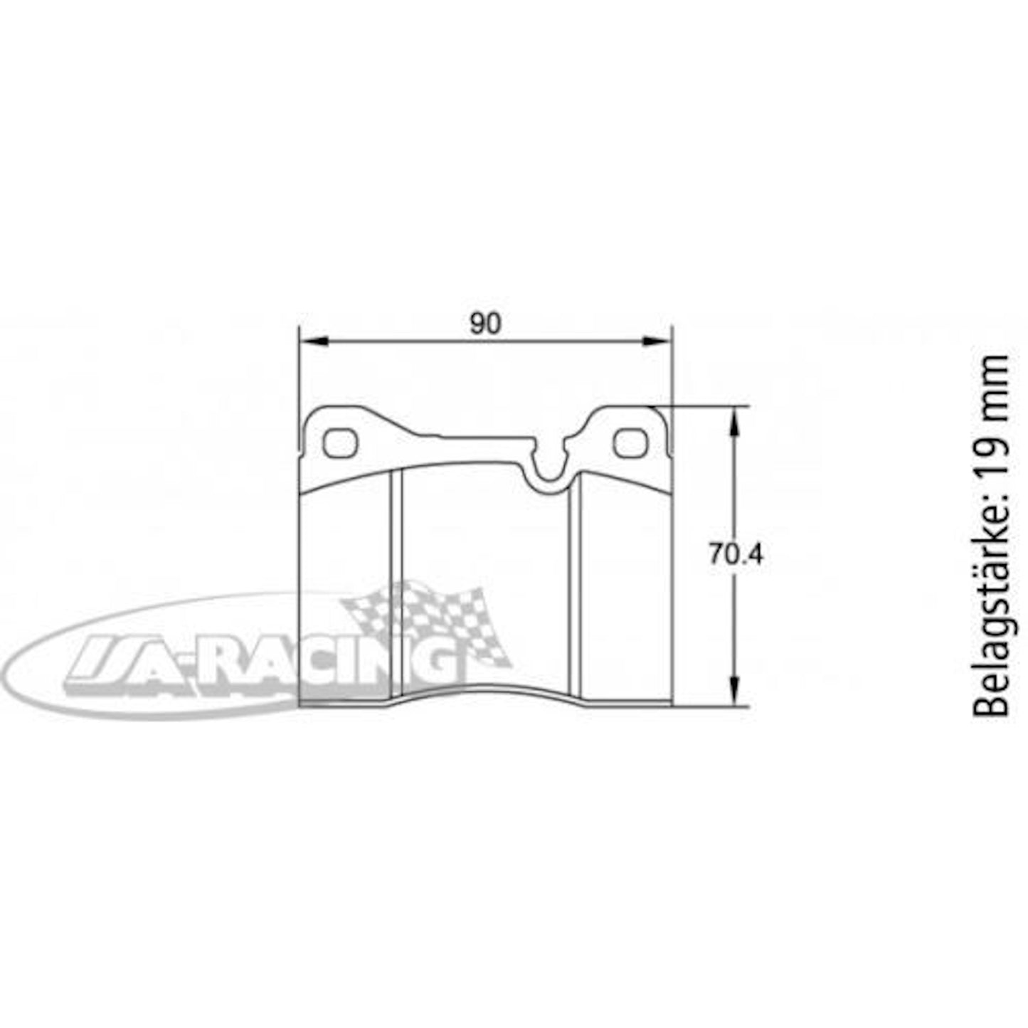 U4702 Pagid Bremsbelag