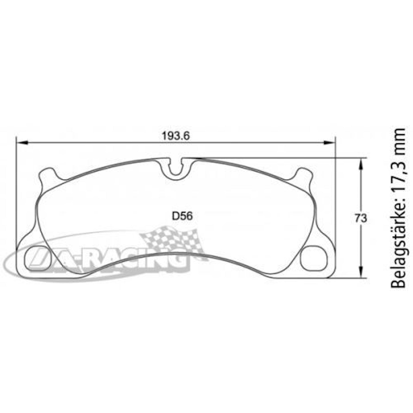 U4922 Pagid Bremsbelag