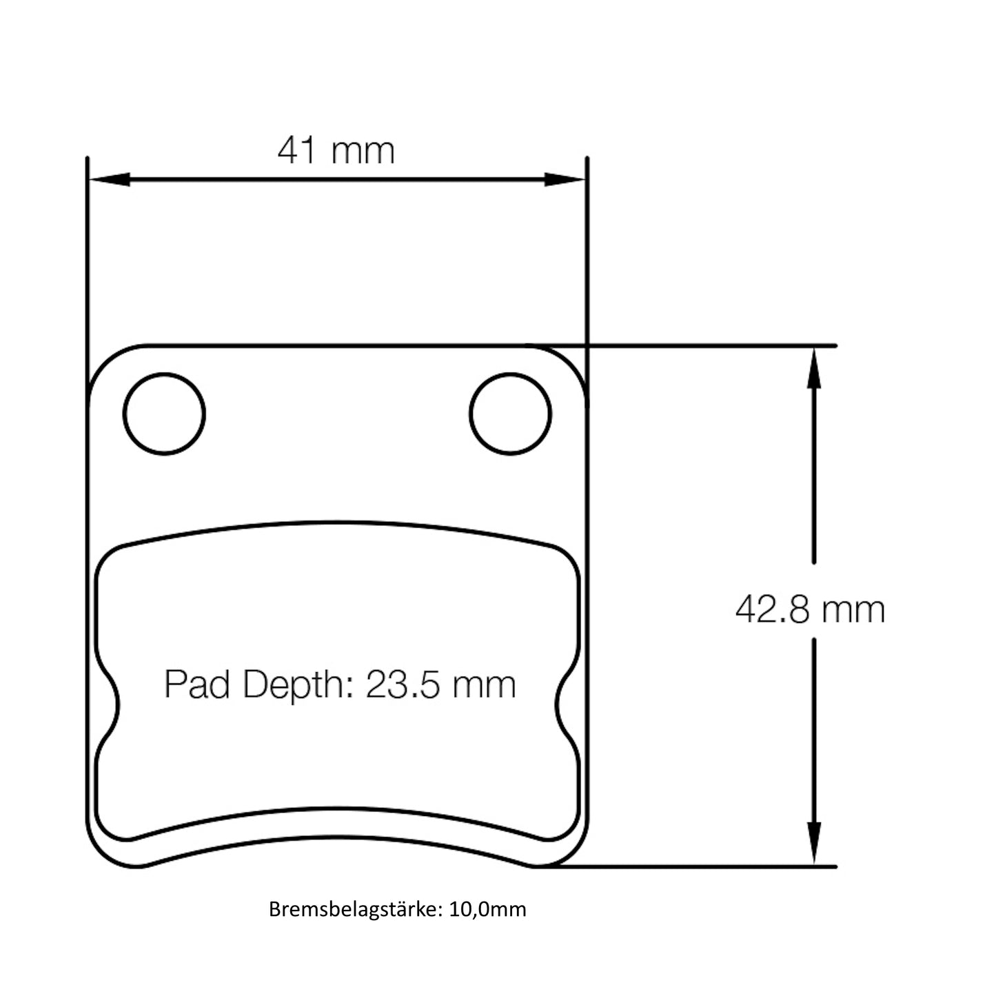 U5106 Pagid Bremsbelag