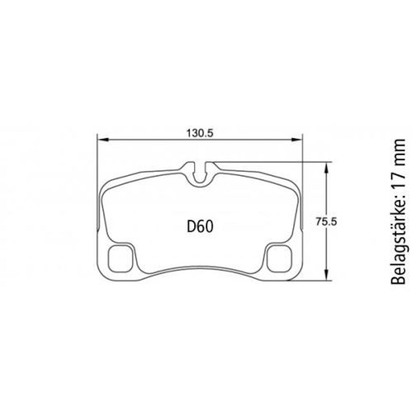 U8008 Pagid Bremsbelag