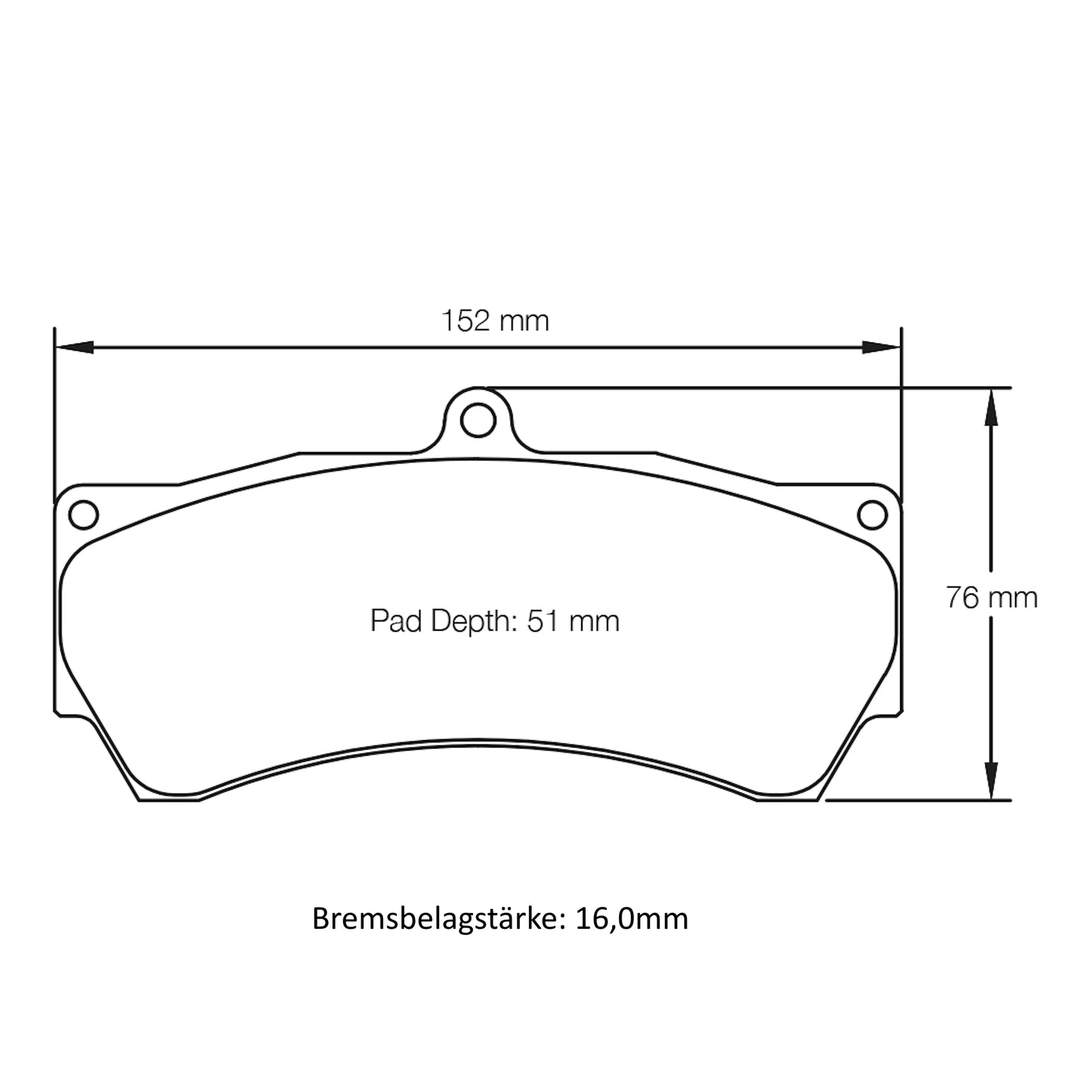 U8028 Pagid Bremsbelag