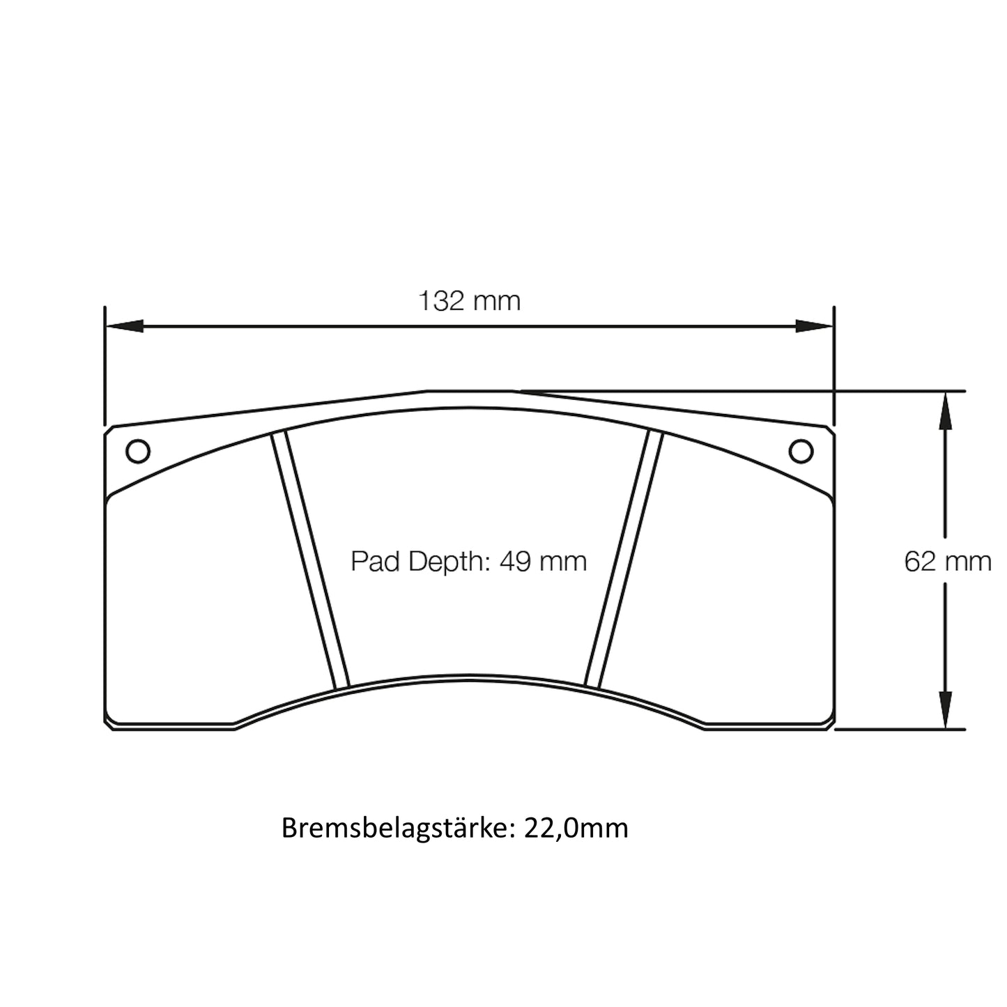 U8037 Pagid Bremsbelag