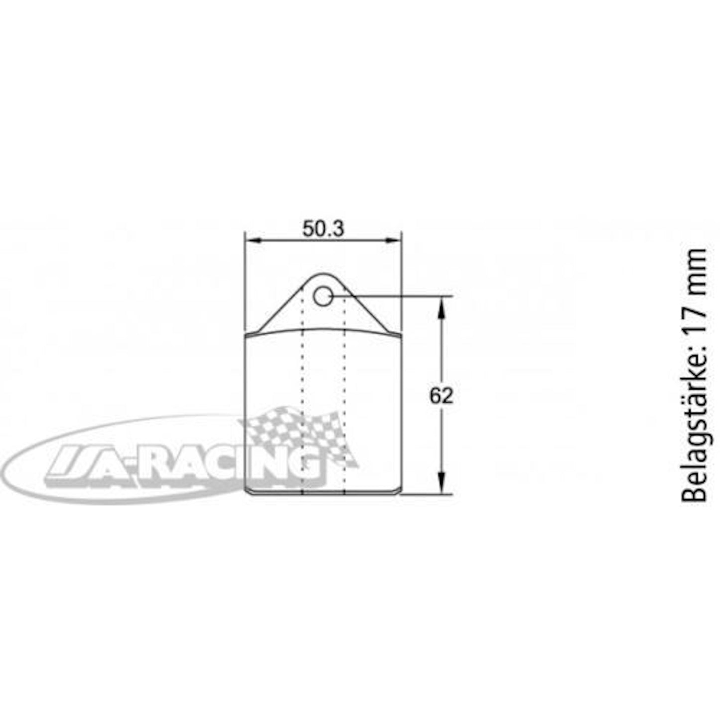 U8056 Pagid Bremsbelag