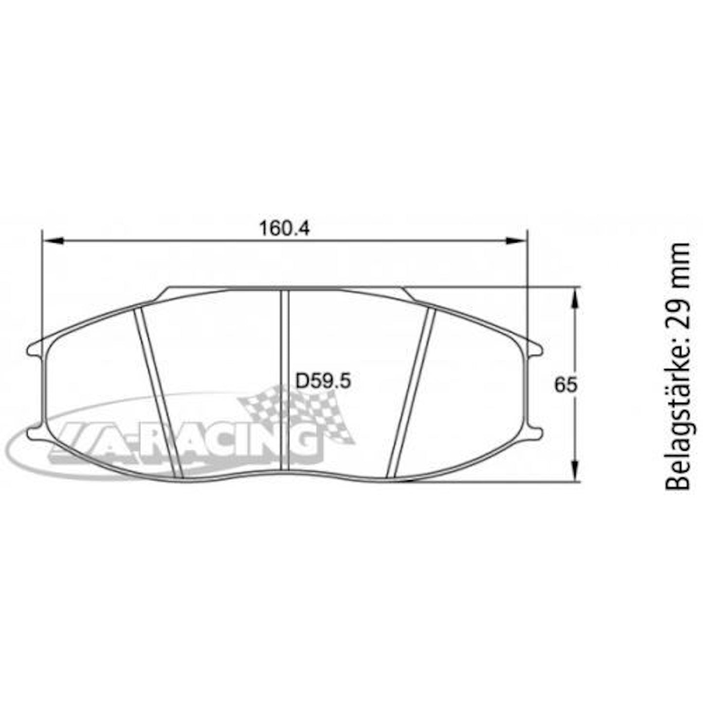 U8092 Pagid Bremsbelag