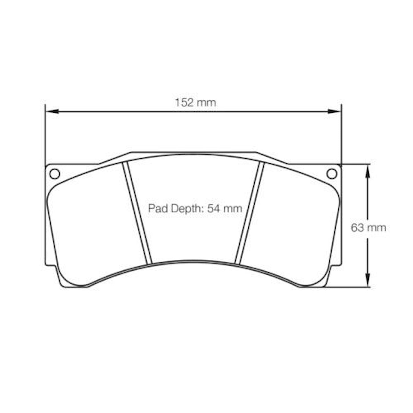 U8250 Pagid Bremsbelag