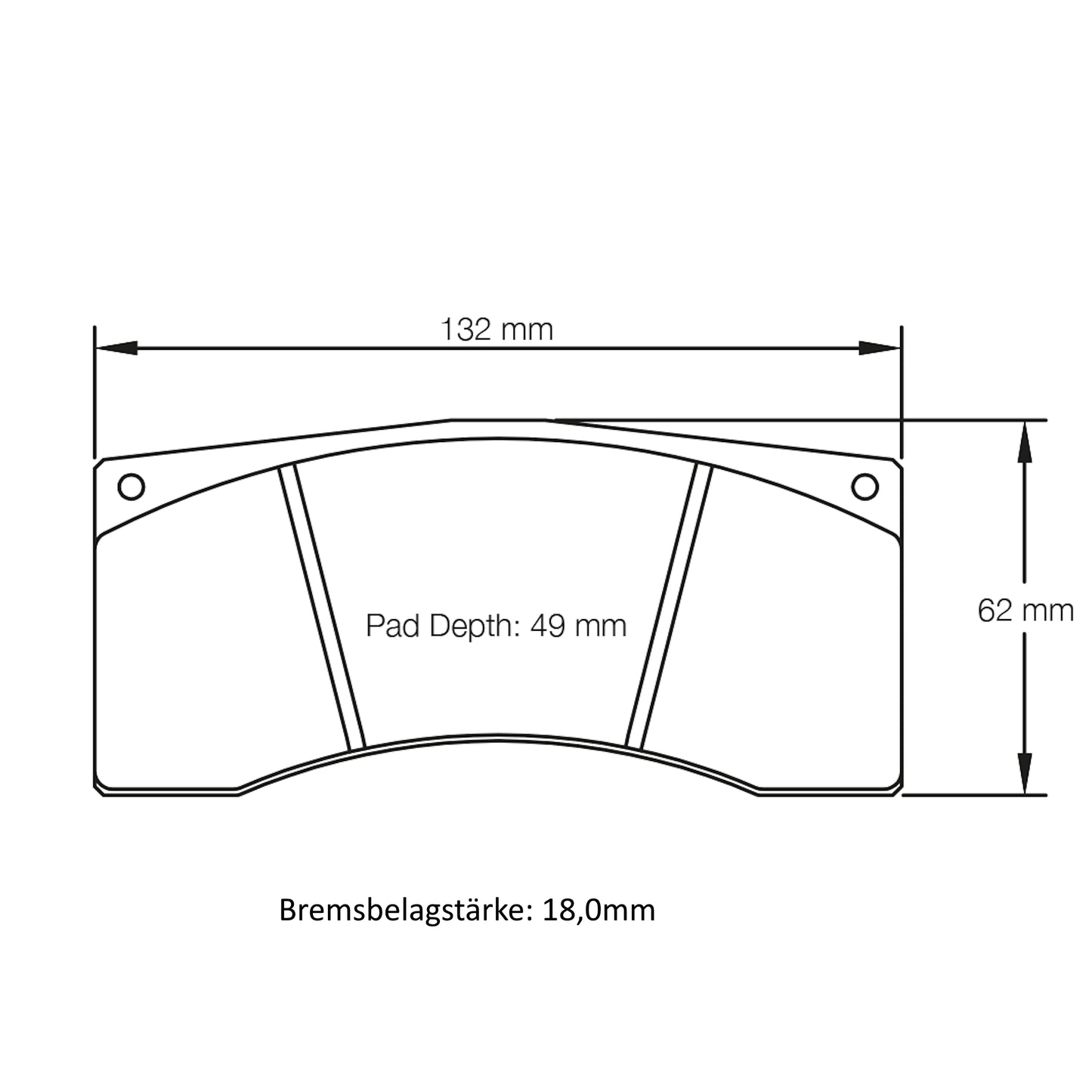 U8267 Pagid Bremsbelag