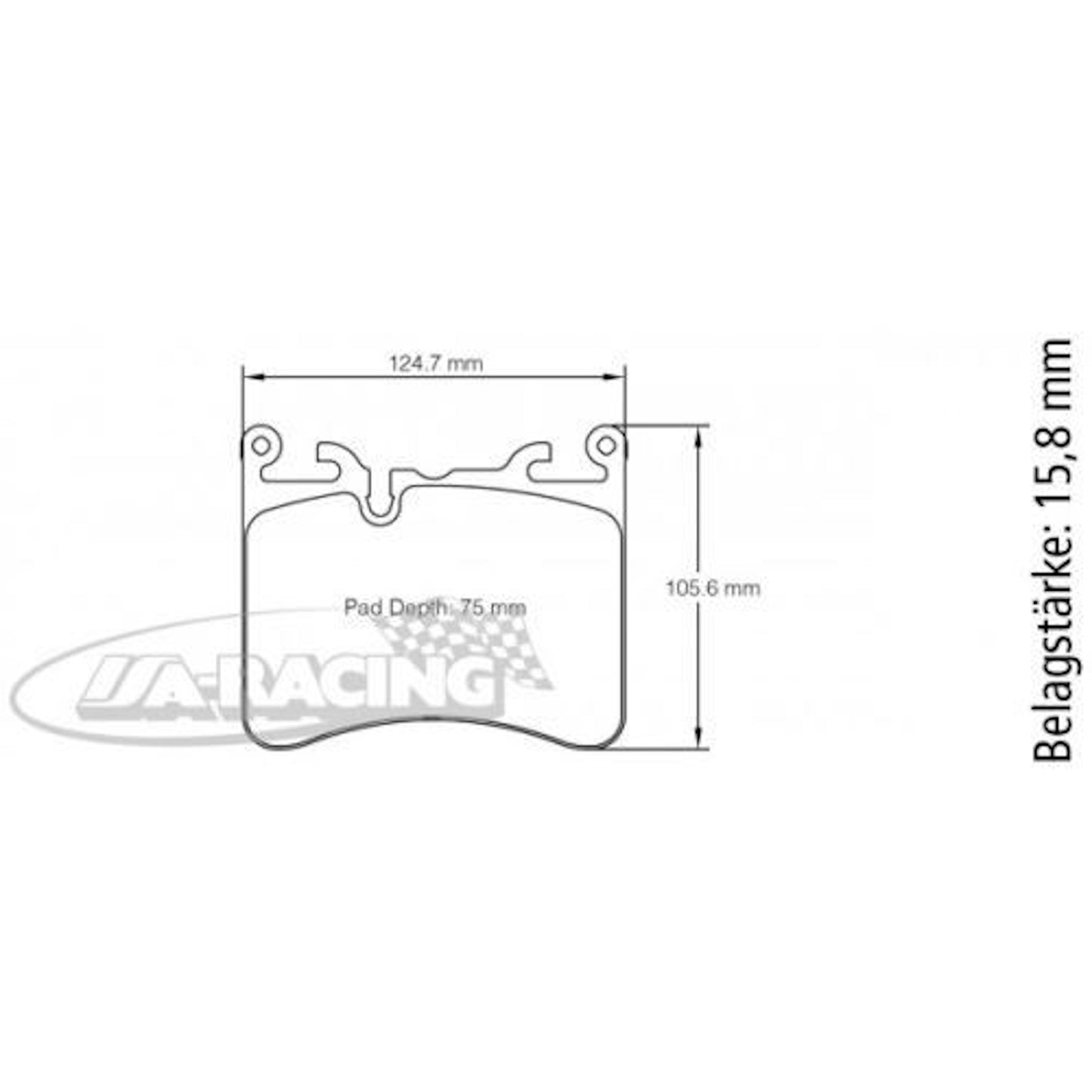 U8270 Pagid Bremsbelag