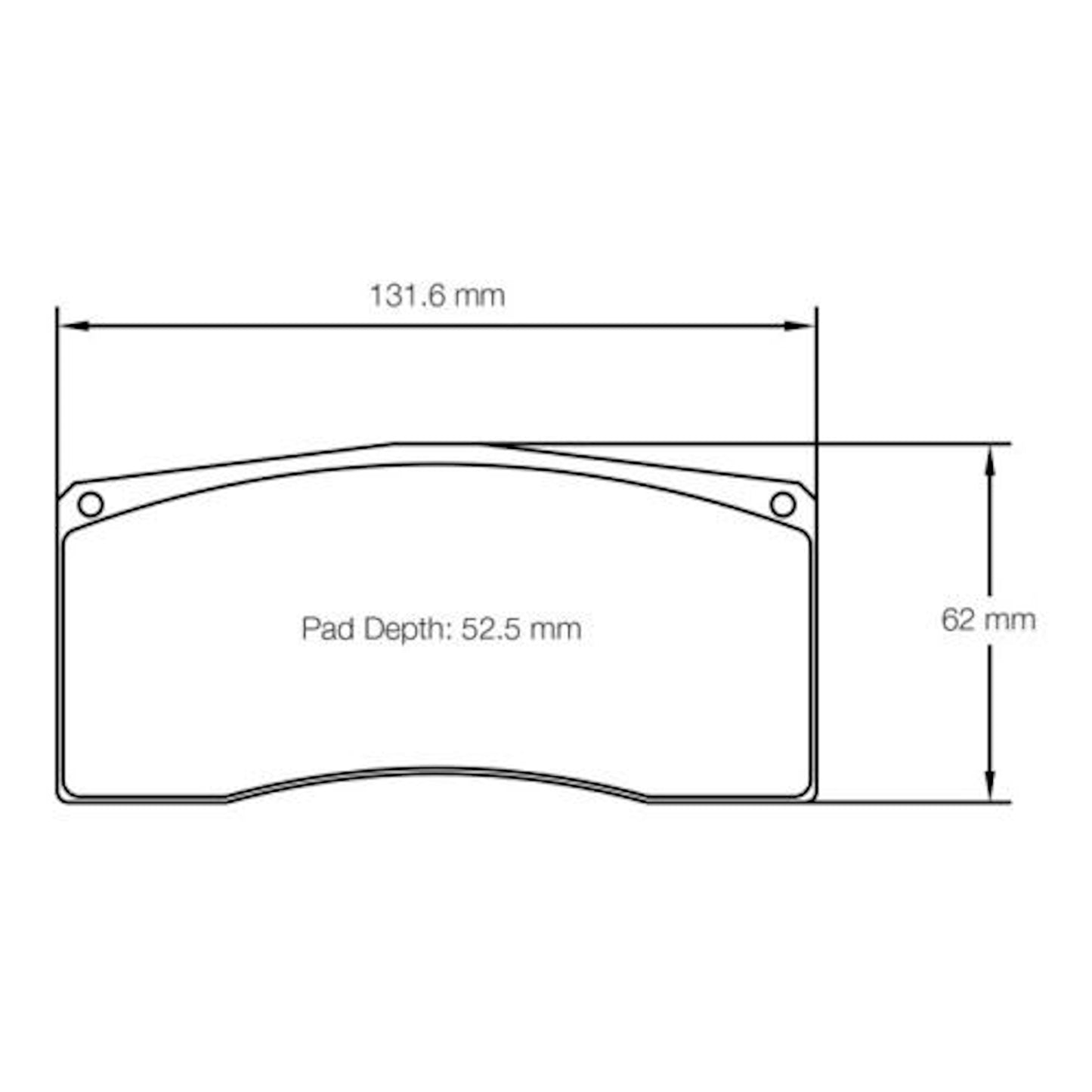 U8287 Pagid Bremsbelag