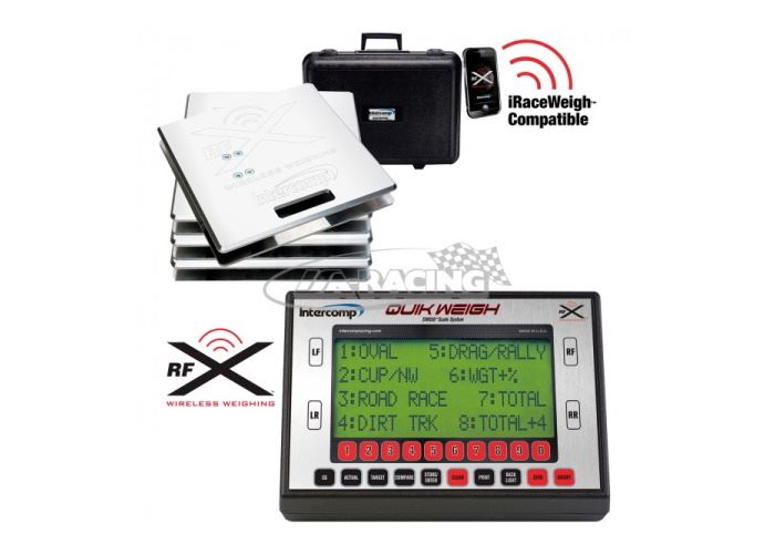 Intercomp Radlastwaage QUIK WEIGH SW650, 700kg pro Platte