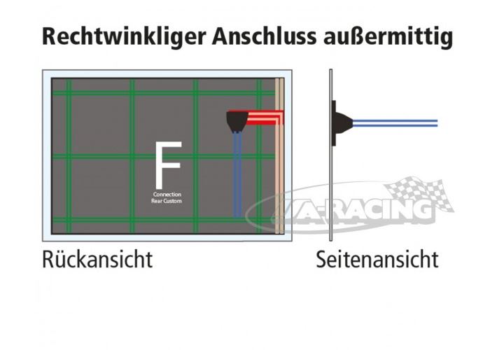 Startnummernfeld, beleuchtet